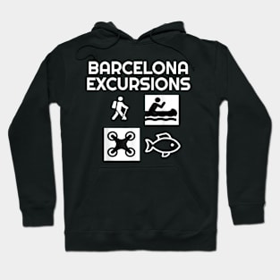 Barcelona Excursions V1 Hoodie